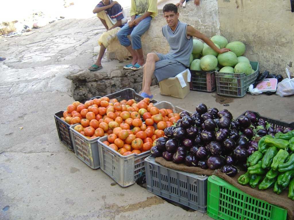 ORAN Voyage Juillet 2005 le primeur du coin de la rue.JPG